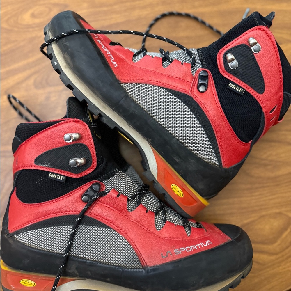 La Sportiva Red and Black Men's Boots